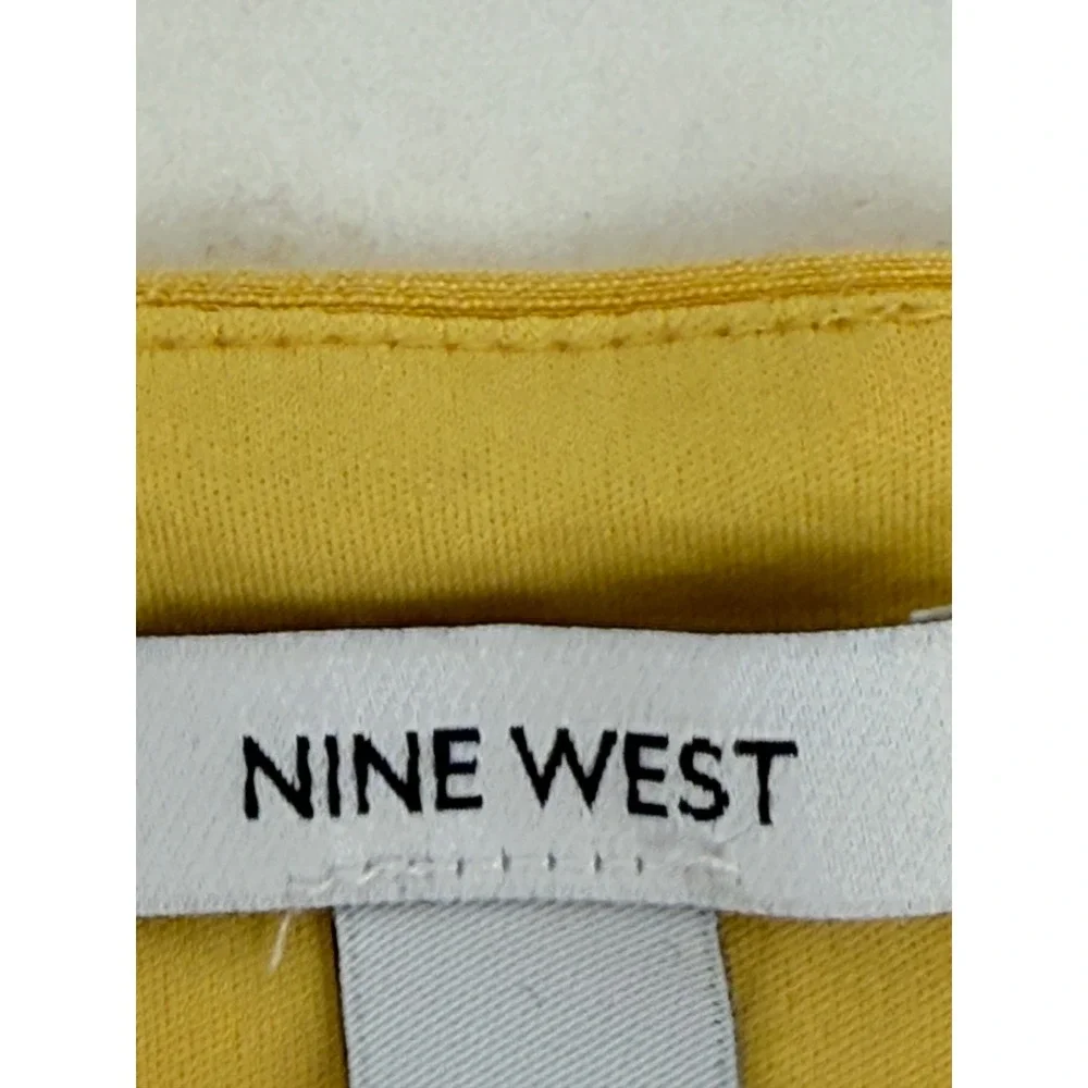 Nine West mustard yellow